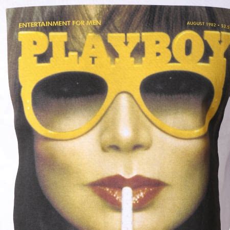 playboy t shirt|Tee shirt Playboy Blanc taille L International en Coton